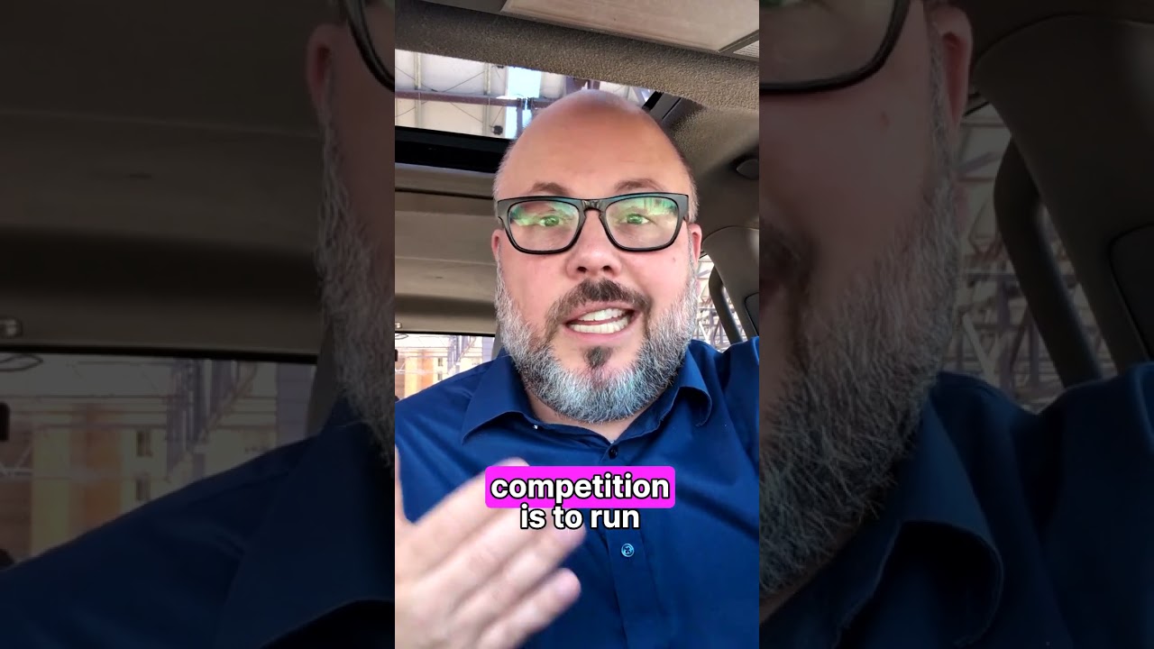Best way to fight competition is to RUN LIKE HELL.