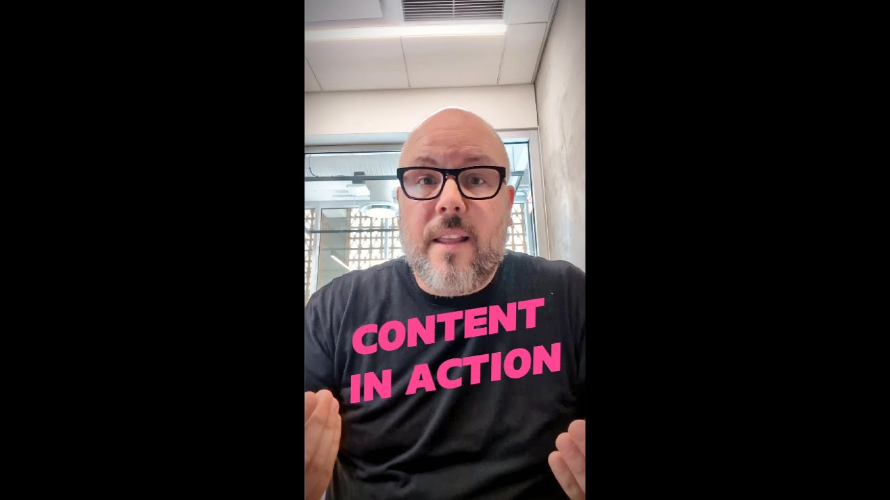 Content Marketing in ACTION #marketing #business #shorts